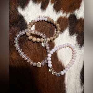 Erimish 3 Piece Beaded Bracelet Set